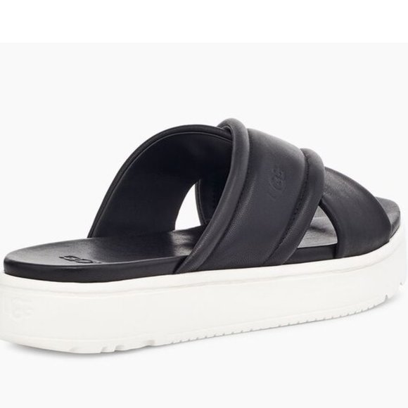 UGG Women's Zayne Crossband Leather Sandal - Picture 2 of 5